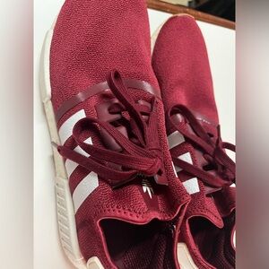 Used Addidas burgundy size 13 men’s athletic shoes